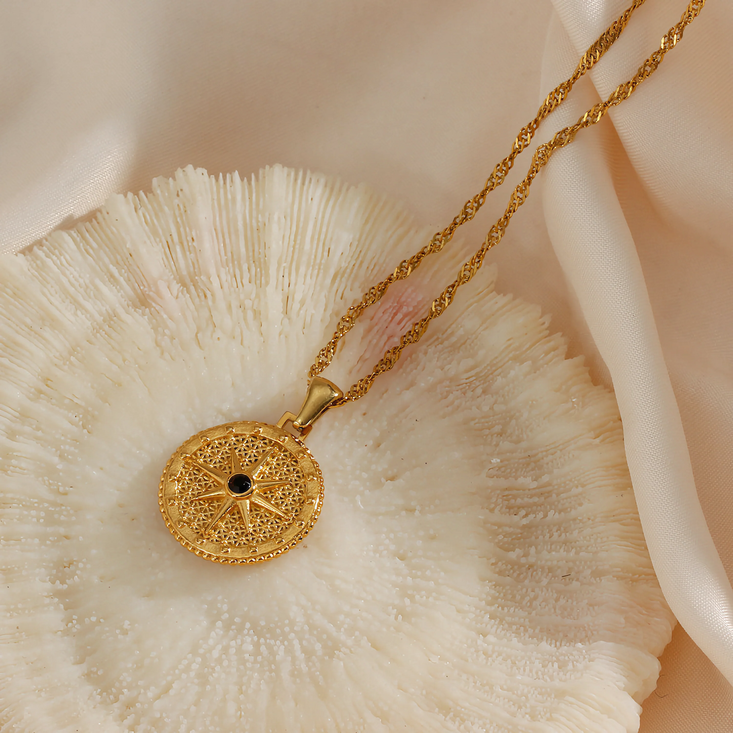 The Charlotte Compass Necklace