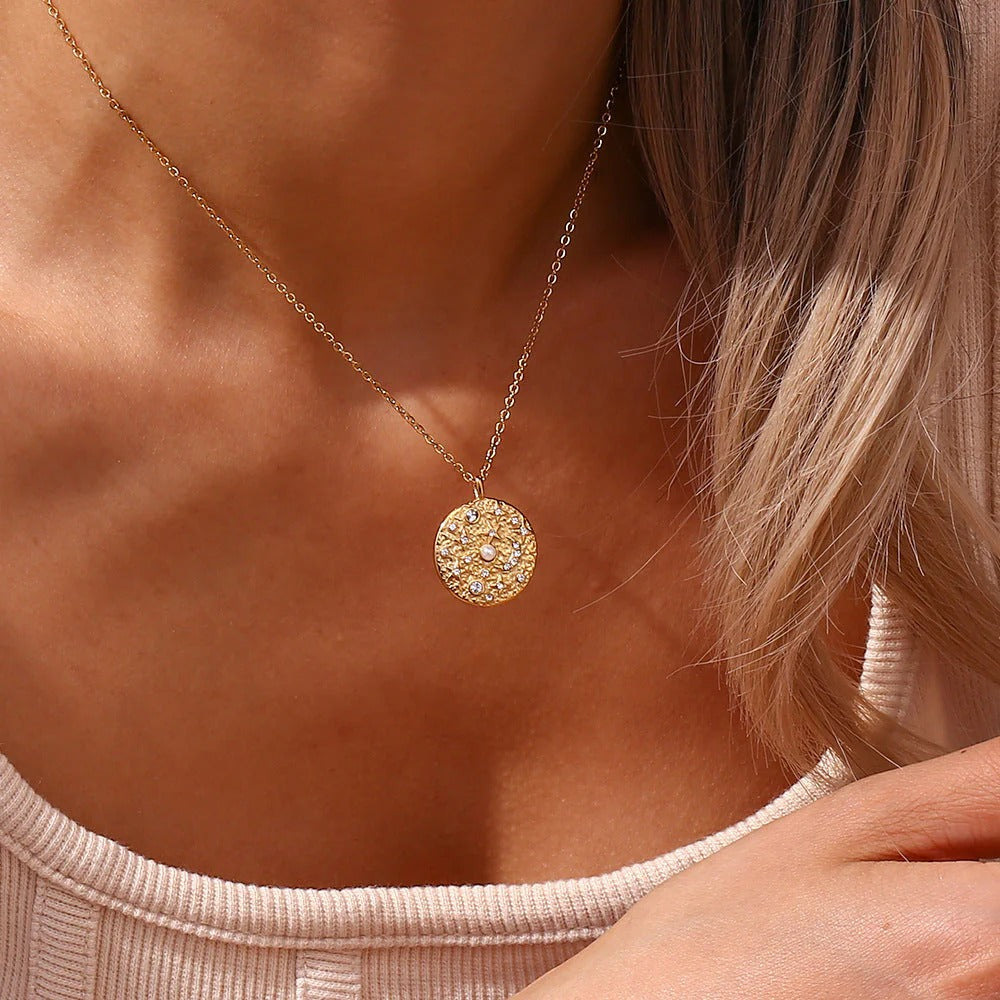 The Luna Celestial Pendant Necklace