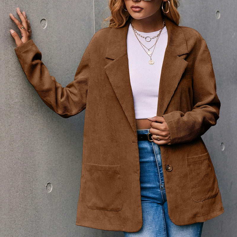 The Maya Corduroy Blazer