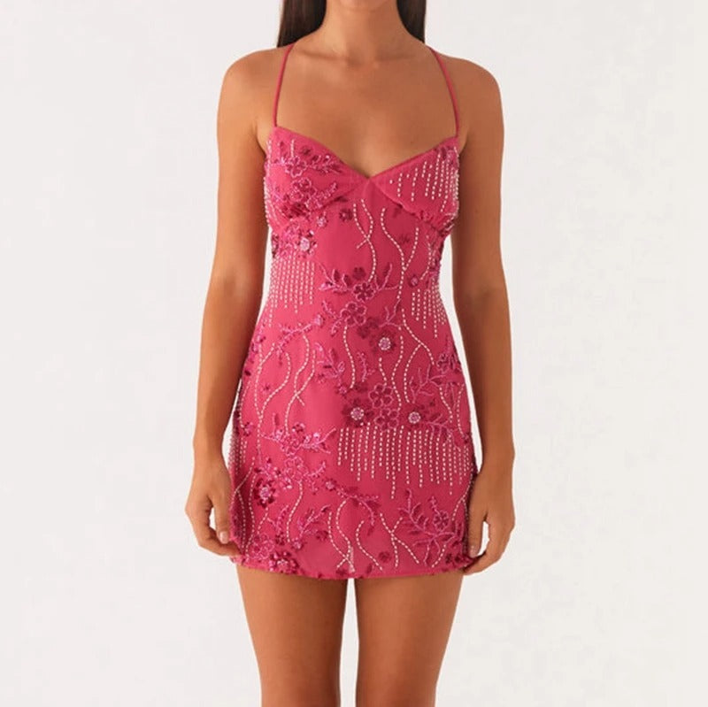 The Nova Sequin Cami Dress