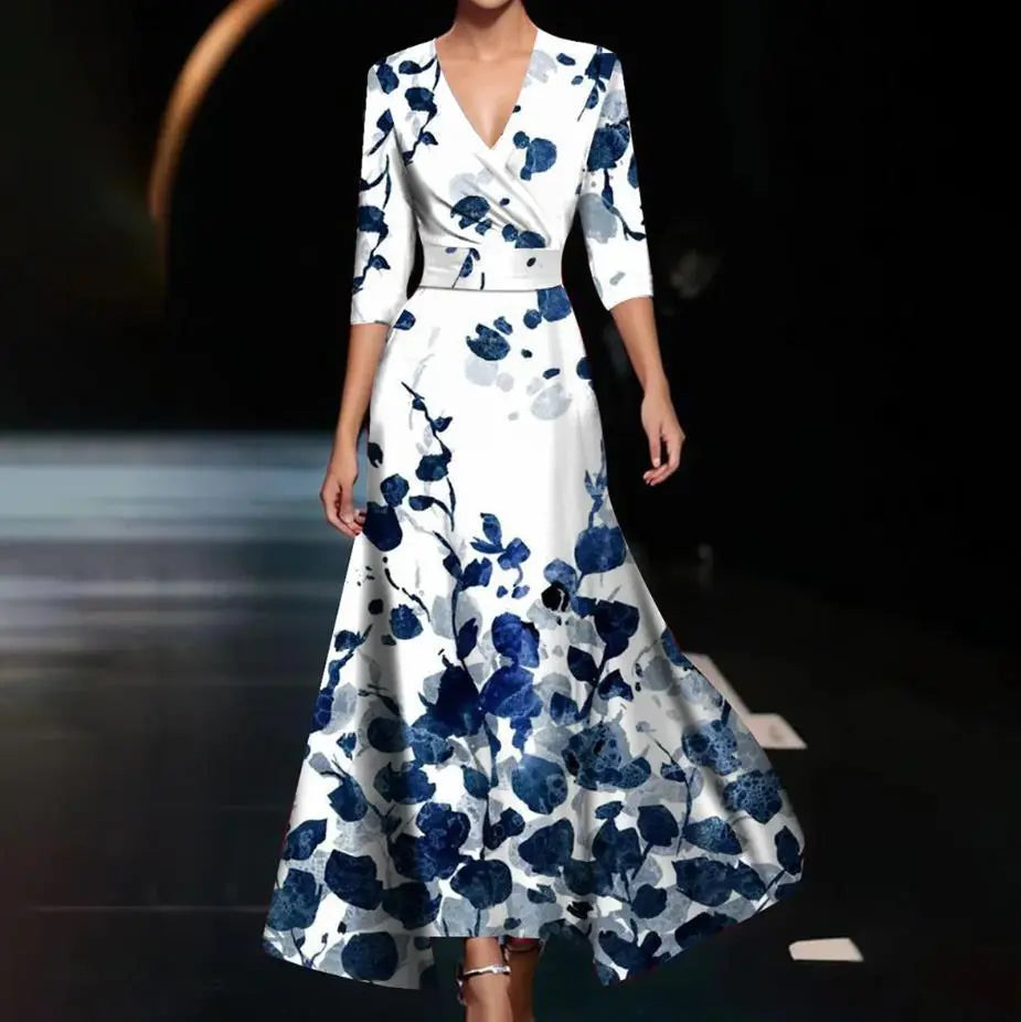 The Rose V-Neck Dress