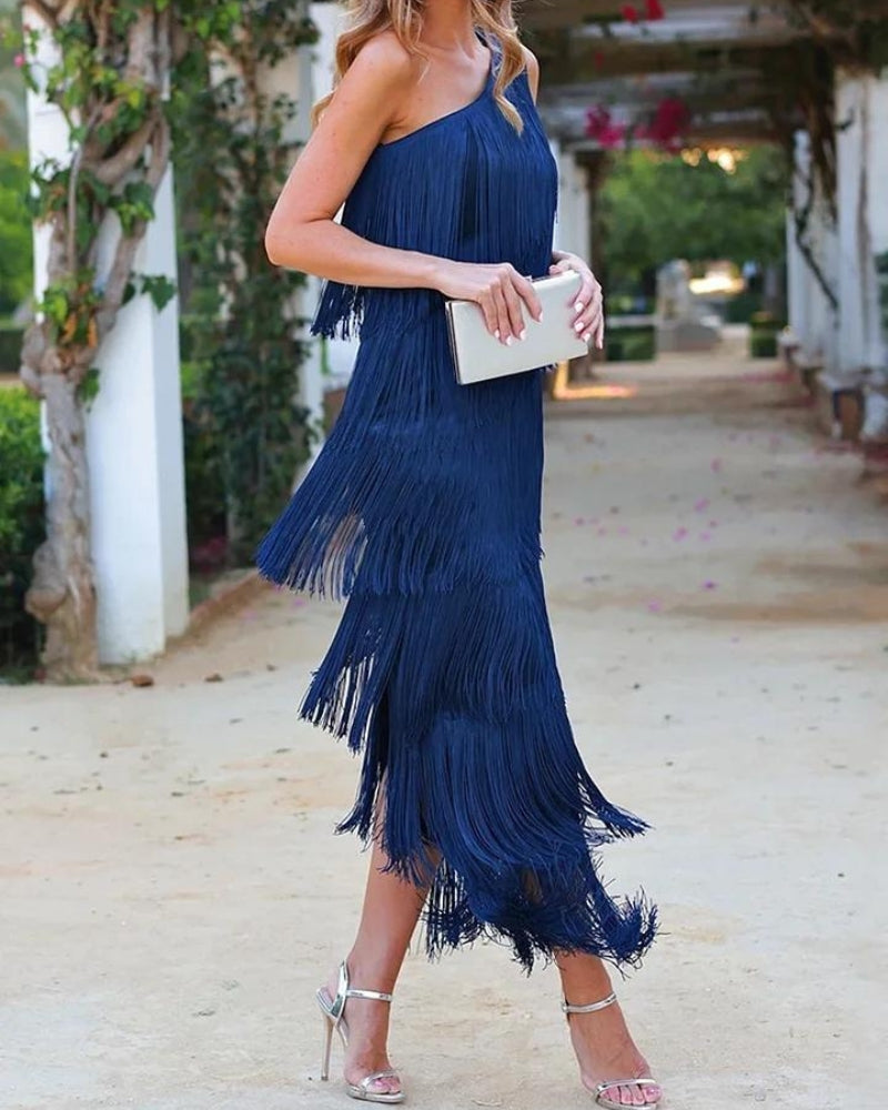 The Sarah Fringe Dress