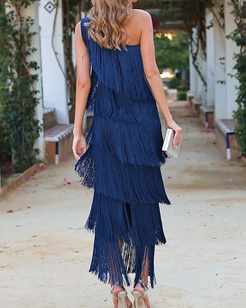 The Sarah Fringe Dress