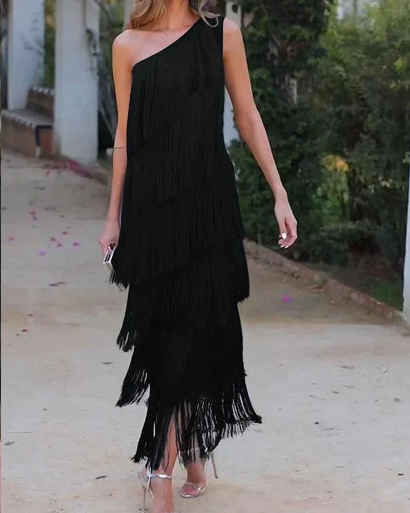 The Sarah Fringe Dress