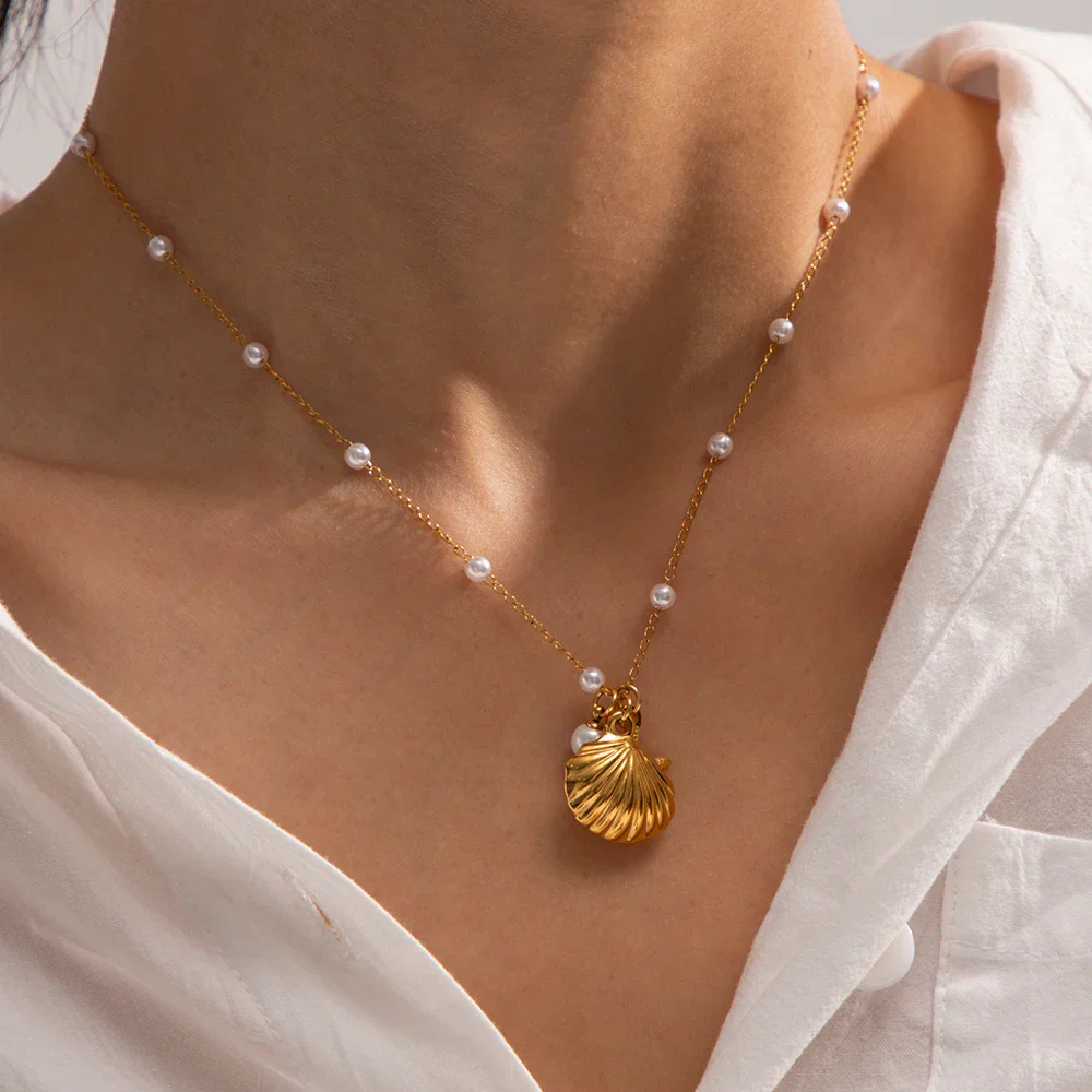 The Seraphina Pearl Statement Necklace