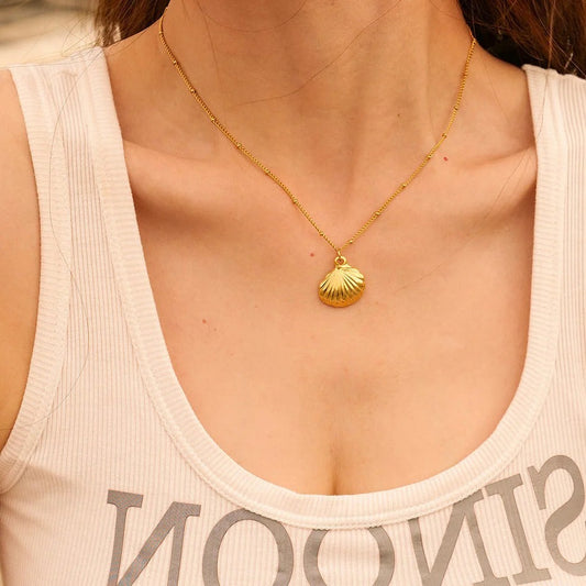 The Amelia Shell Necklace