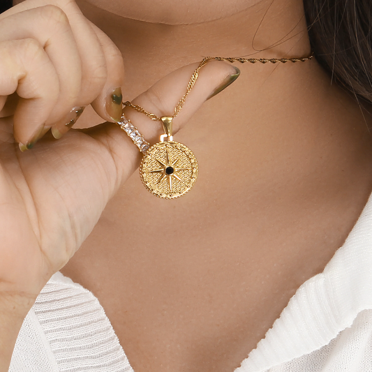 The Charlotte Compass Necklace