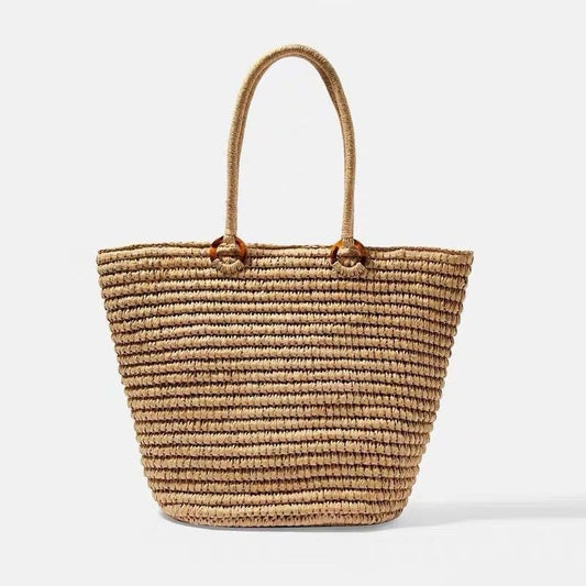 The Lily Summer Straw Tote