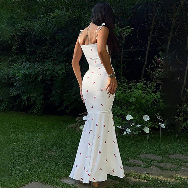 The Melody Kiss Ruched Maxi Dress