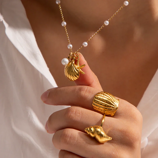 The Seraphina Pearl Statement Necklace