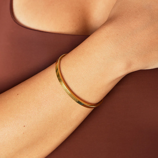 The Sophia Gold Bangle