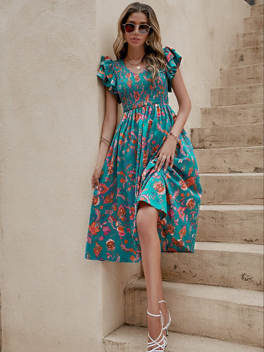 The Zoe Floral Charm Dress